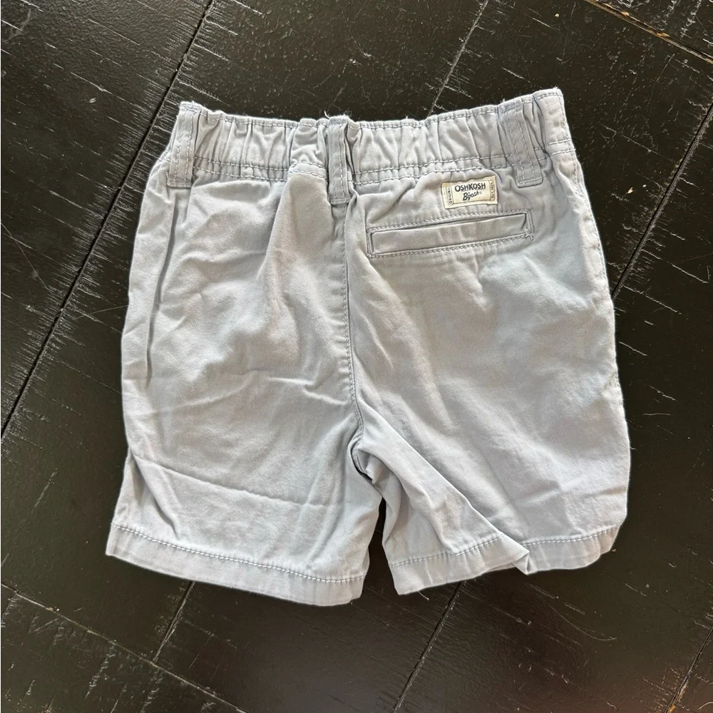 3T OshKosh B'gosh Light Gray Elastic Waist Shorts